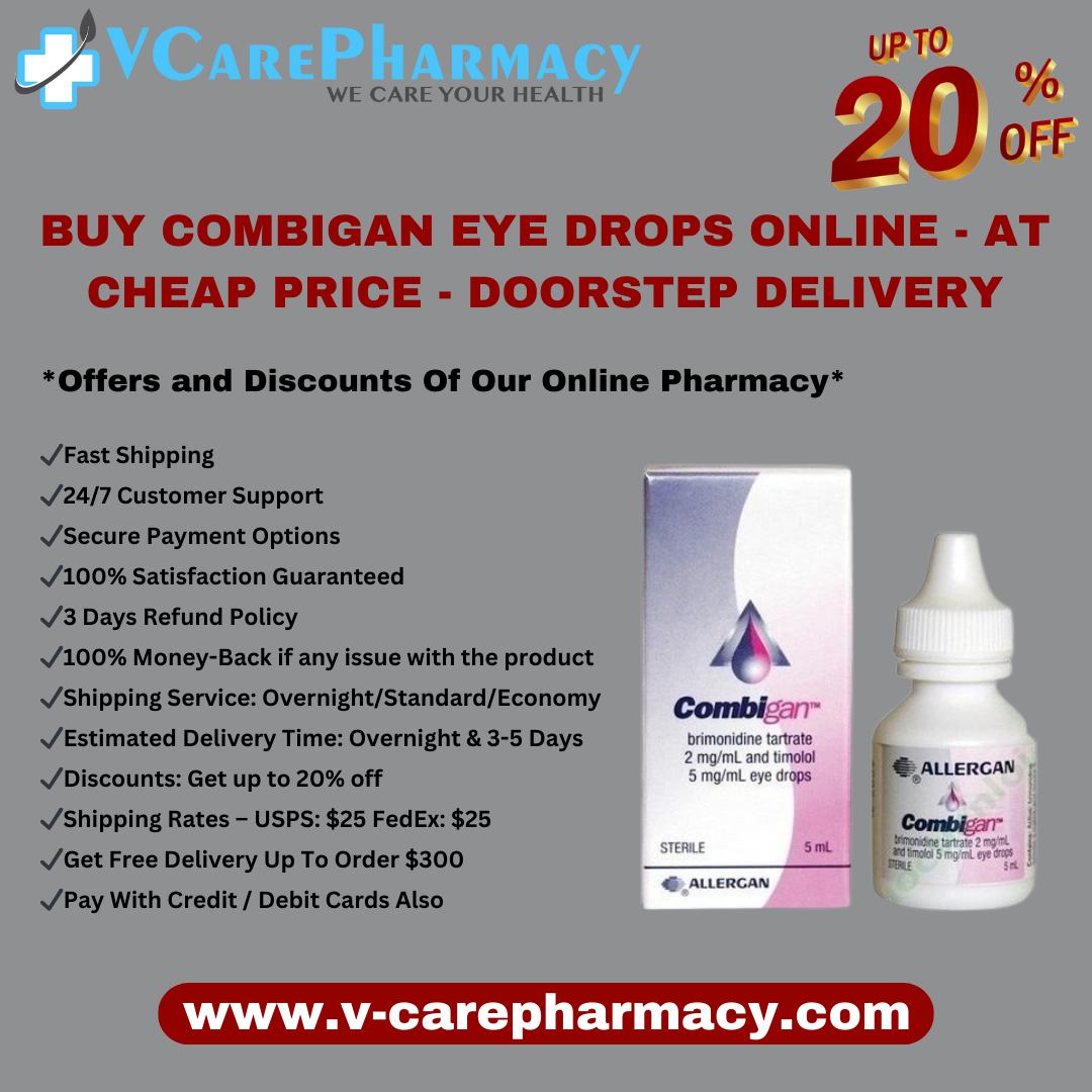 Buy Combigan Eye Drops Online